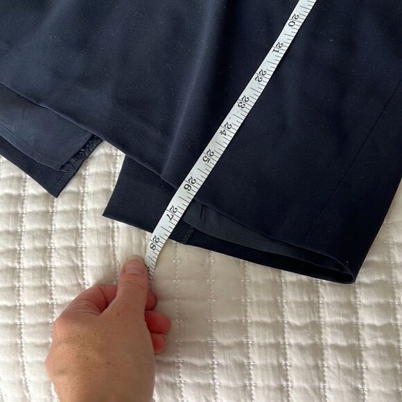 MaxMara Navy Blue Pencil Skirt Size 10 - Picture 9 of 9